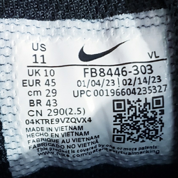 Nike Vapor Edge Speed 360 2 Football Cleats Grey Volt Men's SIZE 11 FB8446-303 - Picture 10 of 10